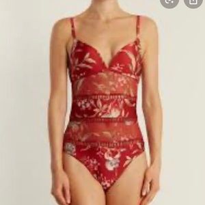 Zimmermann Floral One-Piece Swimsuit Designer